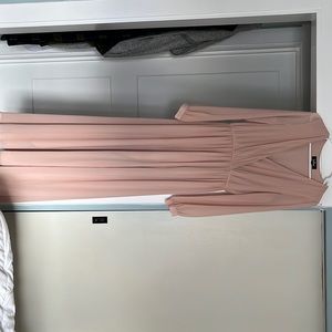 Lulu’s blush pink maxi dress